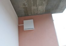 Installazione impianto di ventilazione meccanica in appartamento a Tortona