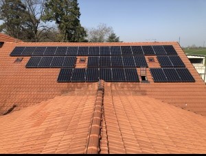 Impianto fotovoltaico da 11 kw realizzato a Basaluzzo (AL)