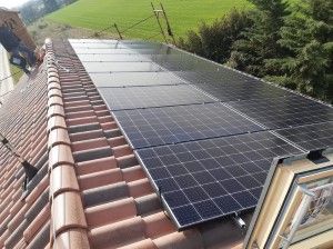 Posa pannelli solari con batterie di accumulo a Capriata (AL), Piemonte
