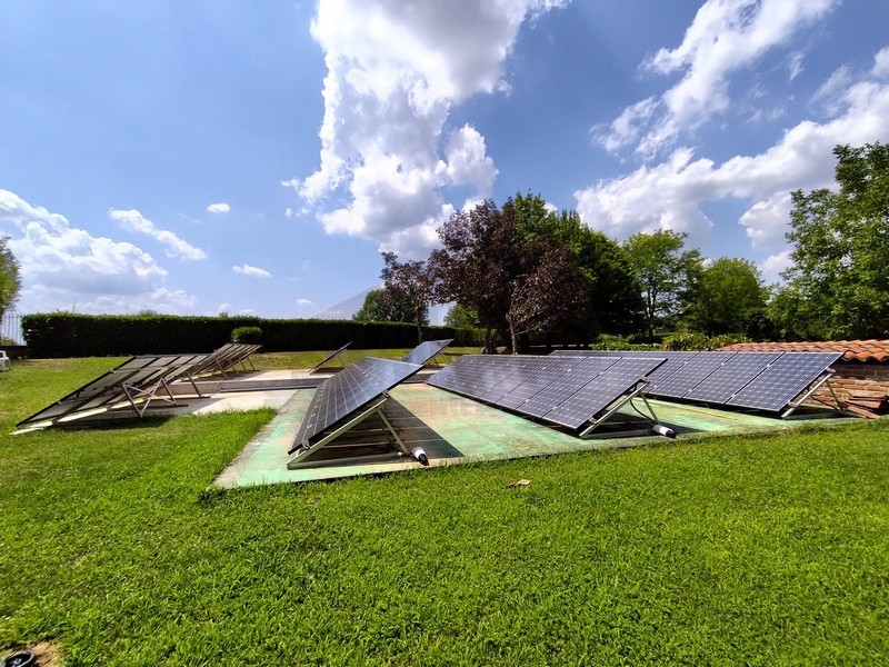 pannelli solari installazione prato di villa